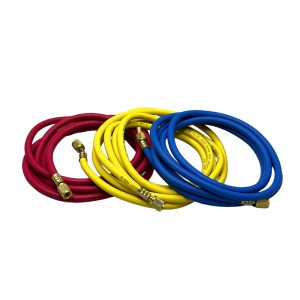 Шланги заправочные для фреона R12, R22, R502 (300 см, 3 шт), CT-400RYB