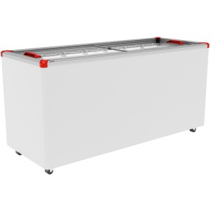 Морозильный ларь Frostor FG 600 C с прямыми стеклянными шторками (520 л)