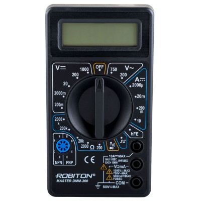 Мультиметр ROBITON MASTER DMM-200