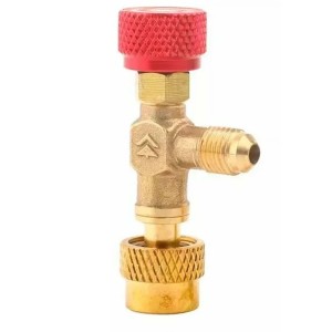 Сервисный вентиль HS-1223 (R410) 5/16SAE-5/16 Hongsen