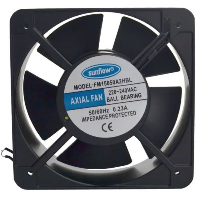 Вентилятор 150*150*50 мм 220V, Sunflow FM15050A2HBL