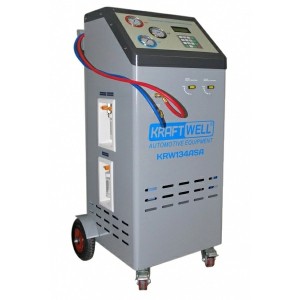KraftWell KRW134ASA полуавтоматическая станция для заправки автомобильных кондиционеров