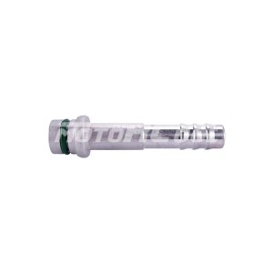 RC-U07403, фитинг соед. под обжимку, алюминий, O-Ring, Ø трубки 3/8