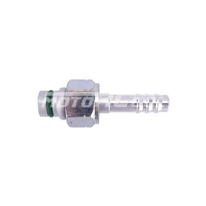RC-U07404, фитинг соед. под обжимку, алюминий, O-Ring, гайка, резьба М16х1,5, Ø трубки 3/8