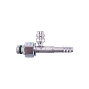 RC-U07410, фитинг соед. под обжимку, алюминий, O-Ring, гайка, резьба М22х1,5, Ø трубки 1/2
