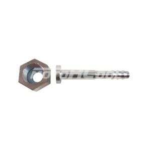 Фитинг RC-U07142 соед., под обжимку, сталь, ? резьбы 13/16 16 UN, ? трубки 3/8, G6, №6, #6 (8мм), 180°, без стакана, (ORFS). Фитинг RC-U07142 соед., под обжимку, сталь, ? резьбы 13/16 16 UN, ? трубки 3/8, G6, №6, #6 (8мм), 180°, без стакана, (ORFS).