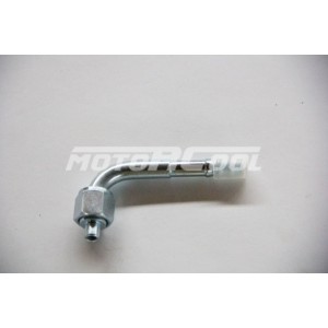 Фитинг RC-U07128 соед., сталь, гайка - сталь, ? резьбы 9/16 18 UNF, ? трубки 3/8, G6, №6, #6 (8мм), 90°, O-Ring.
