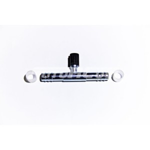 Фитинг RC-U07020 врезной с заправочным портом R134а, под обжим, сталь, 1/2, G8, №8, #8 (10мм), 180° без стаканов. Фитинг RC-U07020 врезной с заправочным портом R134а, под обжим, сталь, 1/2, G8, №8, #8 (10мм), 180° без стаканов.