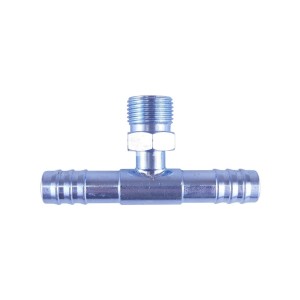 Фитинг RC-U07326 «тройник» под обжим, сталь, 3/4