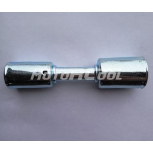 Фитинг RC-U07207 врезной «сростка», под обжим, сталь, 3/8-1/2, G6-G8, №6-№8, #6-#8 (8-10мм), 180°, со стаканами.