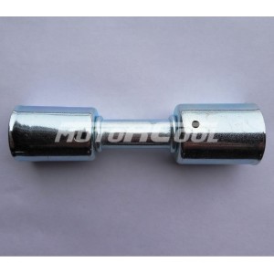 Фитинг RC-U07208 врезной «сростка», под обжим, сталь, 1/2-5/8, G8-G10, №8-№10, #8-#10 (10-13мм), 180°, со стаканами.