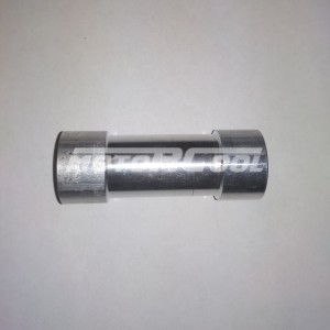 Вварочный фитинг двухсторонний RC-U07278 Материал - алюминий. 3/4, G12, №12, #12 (16мм), 180°.