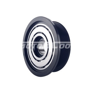 RC-U08161, шкив для Valeo TM21, профиль PV8, Ø 127 мм., посад. Ø 35 мм., высота 44 мм.