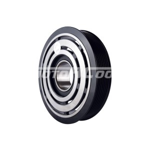 RC-U08121, шкив для RC-U08119 (Denso 10P30С), профиль PV7, Ø 150 мм., посад. Ø 45 мм., высота 43,5 мм.