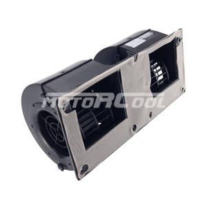 RC-U01406, вентилятор радиальный сдвоенный, 12V, аналог 323610A на трактора Case и New Holland