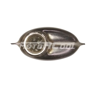 Глушитель автономного отопителя RC-U0345 габаритные размеры: 87х121х41мм.