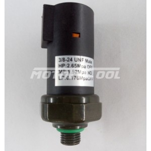 Датчик давления RC-U0458B для Nissan/Infinity, 3/8-24 UNF Male, HP: 2.65 Mpa Off, MP: 1.52Mpa On, LP: 0.176 Mpa Off.