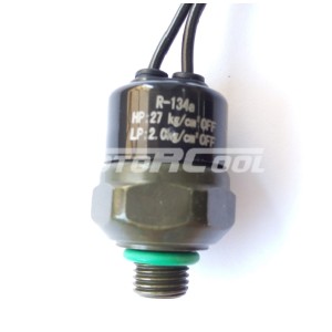 Датчик давления RC-U0471A для Nissan, 3/8-24 UNF Male HP: 27 kg/cm2 Off  LP: 2.0 kg/cm2 Off, R-12, R134a.