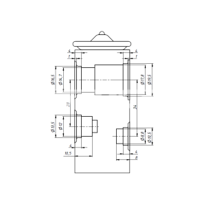 ТРВ RC-U0414 на BENZ W202, W208, R170, W210, W461, W140, W638, PORSCHE 911, BOXTER 986