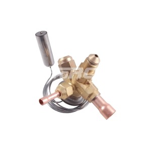 ТРВ кондиционера RC-U04105 R404а, под пайку, сменная дюза 03, R134a - 4,6 кВт, температурный диапазон: -40°С – +10°С