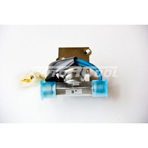 RC-U0405, клапан соленоидный 24V, алюминий, вход/выход резьба 5/8 под фитинг 3/8, O-Ring.