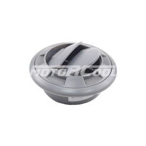RC-U0948, дефлектор Ø 76 мм., закрывающийся, поворотный, серого цвета