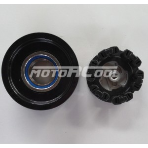Комплект RC-U08439 шкив:6-PK Ø 105/100*36*28мм, посад. Ø 35мм, примен.:Benz W163/W203/T202/C208, NipponDenso, 7SEU17C. Комплект RC-U08439 шкив:6-PK Ø 105/100*36*28мм, посад. Ø 35мм, примен.:Benz W163/W203/T202/C208, NipponDenso, 7SEU17C.