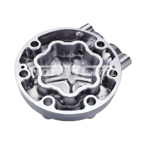 Крышка RC-U08693 на компрессора Sanden 7H, вход Ø 15 мм., выход Ø 12,5 мм., аварийный клапан Крышка RC-U08693 на компрессора Sanden 7H, вход Ø 15 мм., выход Ø 12,5 мм., аварийный клапан
