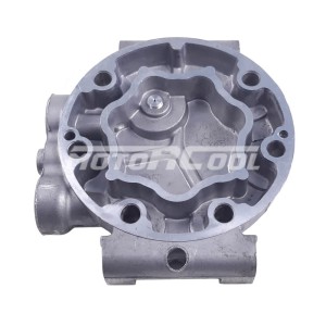 Крышка RC-U08580 на компрессора Sanden 7H, вход Ø 18,2 мм., выход Ø 18,2 мм., аварийный клапан Крышка RC-U08580 на компрессора Sanden 7H, вход Ø 18,2 мм., выход Ø 18,2 мм., аварийный клапан