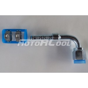 Фитинг RC-U07186 соед., под клипсу, сталь, гайка - сталь, Ø резьбы 5/8