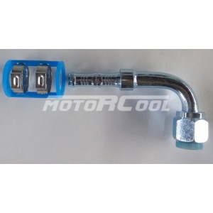 Фитинг RC-U07187 соед., под клипсу, сталь, гайка - сталь, Ø резьбы 3/4