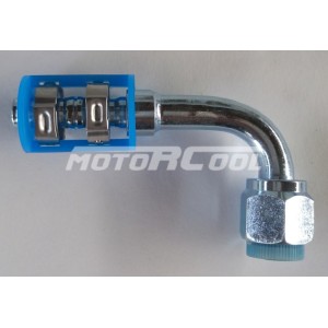 Фитинг RC-U07187 соед., под клипсу, сталь, гайка - сталь, Ø резьбы 3/4