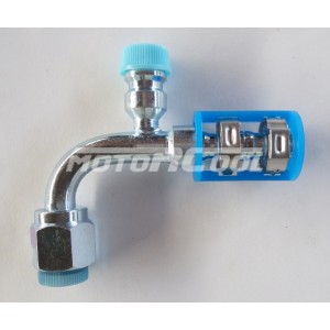 Фитинг RC-U07191 соед., под клипсу, сталь, гайка - сталь, 3/4