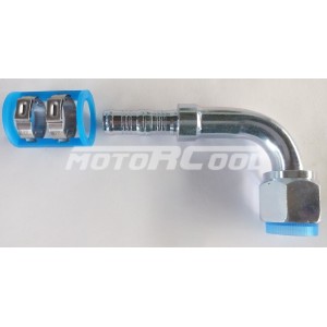 Фитинг RC-U07188 соед., под клипсу, сталь, гайка 7/8