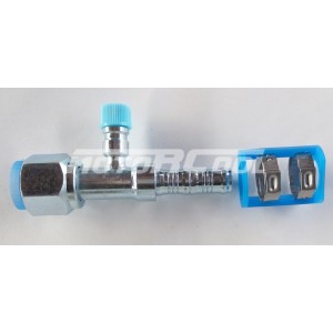 Фитинг RC-U07190 соед., под клипсу, сталь, гайка 7/8