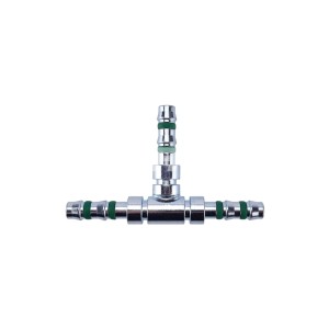 RC-U07317, фитинг (тройник) соед. под клипсу, сталь, Ø трубки 5/8
