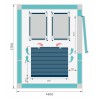 Камера шоковой заморозки BCF 40.1.T2 inox