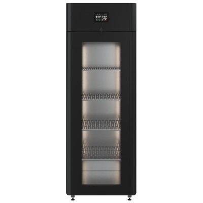 Шкаф холодильный POLAIR CS107-Cheese black