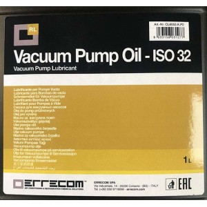 Масло для вакуумных насосов Errecom ISO 32, канистра 1 л. OL6053.K.P2 Масло для вакуумных насосов Errecom ISO 32, канистра 1 л. OL6053.K.P2