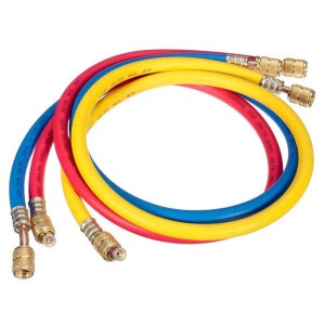 Шланги заправочные Value VRP-U (90 см, 3 шт) для R12, R22, R134a, R404a, R407c, R502
