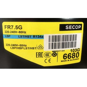 Компрессор Secop / Danfoss FR7.5G (103G6680) охладителей бутылок