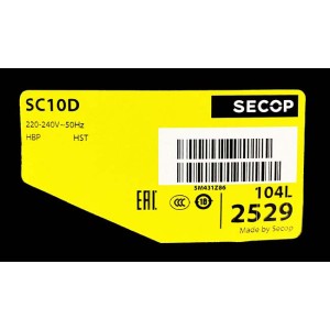 Компрессор Secop / Danfoss SC10D (104L2529)