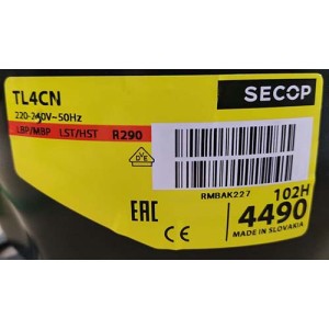 Компрессор Secop / Danfoss TL4CN (102H4490)
