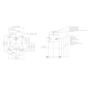 Компрессор спиральный Copeland ZR 40 K3E-TFD-522