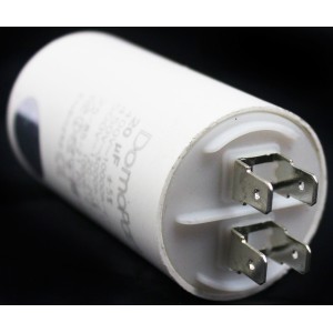 Конденсатор 20 мкФ (под гайку, 4 контакта, 450V), DomoPart