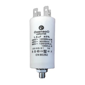 Конденсатор 1,5 мкФ (под гайку, 4 контакта, 450V), OOONEOO