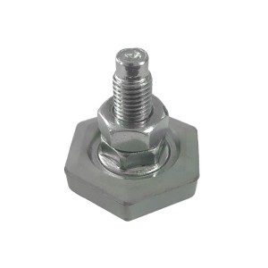 Ножка СМА LG AFC72755401 (H=38 мм, M10, шаг резьбы 1.25 мм), с гайкой