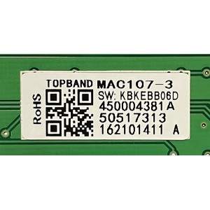 Модуль электронный МАС107-3 стиральной машины Атлант 908081400118