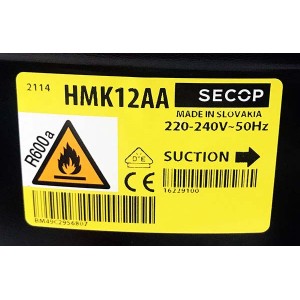 Компрессор Secop HMK12AA (R600a) холодильника Indesi Компрессор Secop HMK12AA (R600a) холодильника Indesi