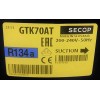 Компрессор Secop GTK70AT (R134a) холодильника Индезит, Аристон